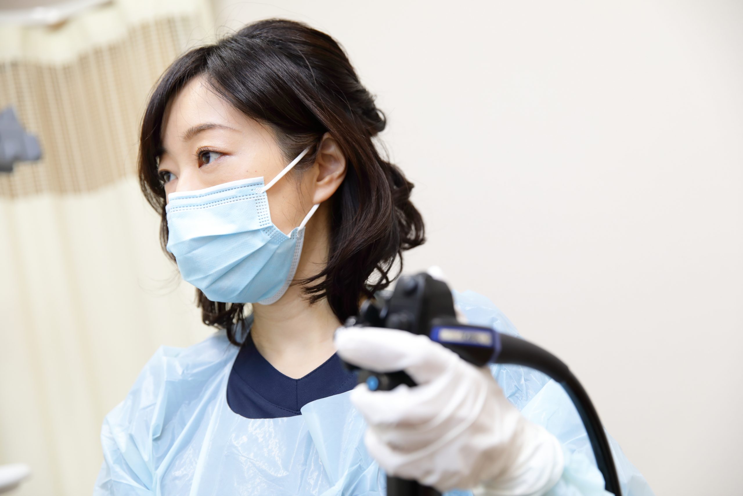 野々市中央院の女性医師による内視鏡検査