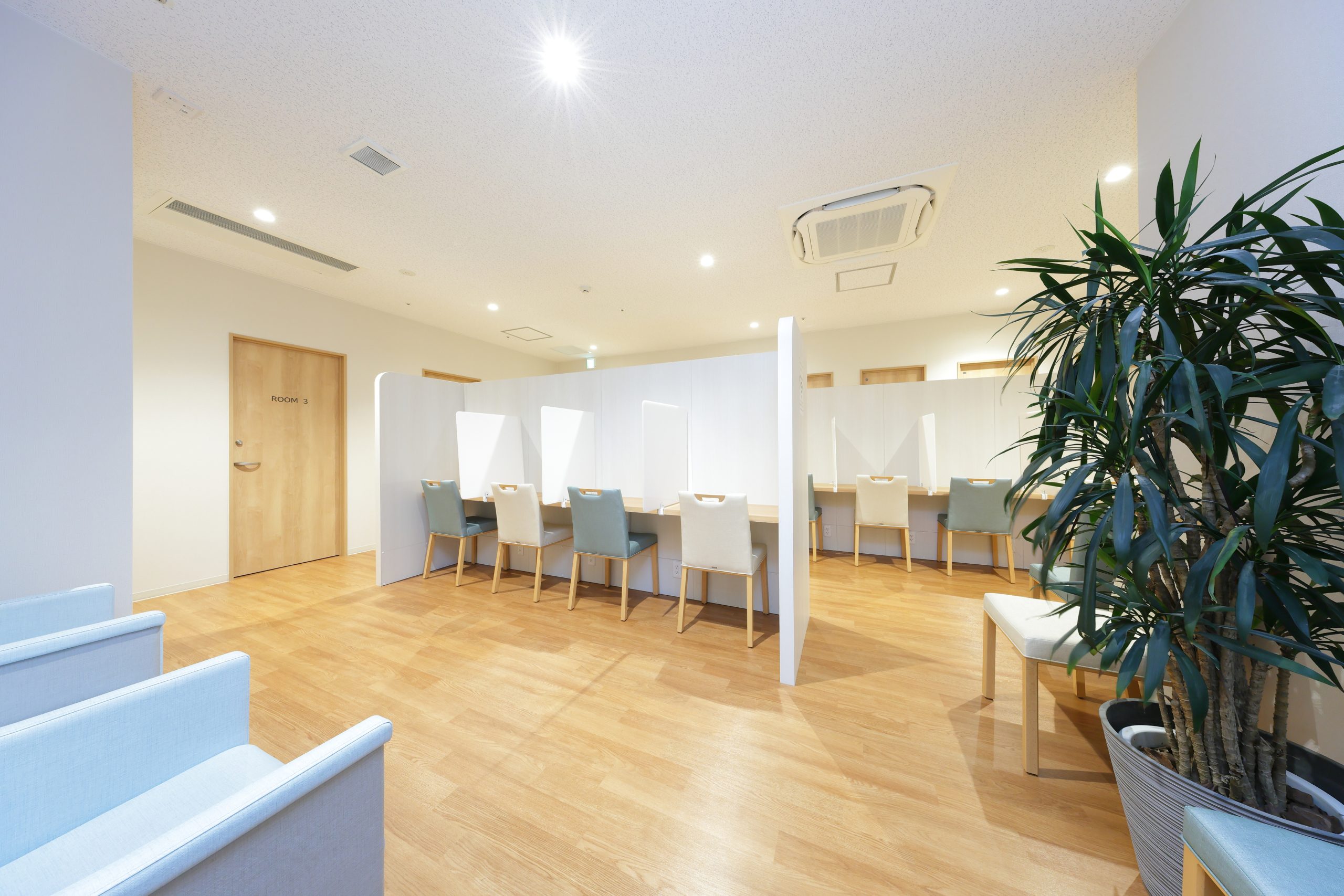 院内下剤を服用できるスペース（野々市中央院）